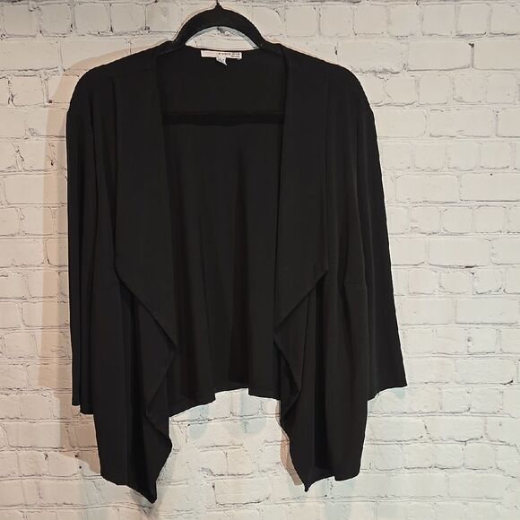 Studio One Plus Size 22W Black Shurg Top - Picture 1 of 9